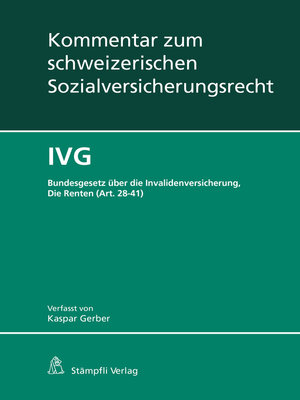 cover image of IVG